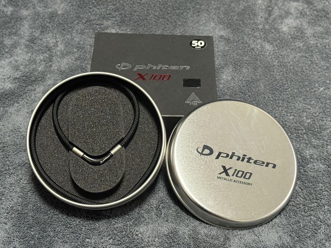 phiten  RAKUWAネックX100 RAKUWA ファイテン ネックレス RAKUWAネック X100 カーボン