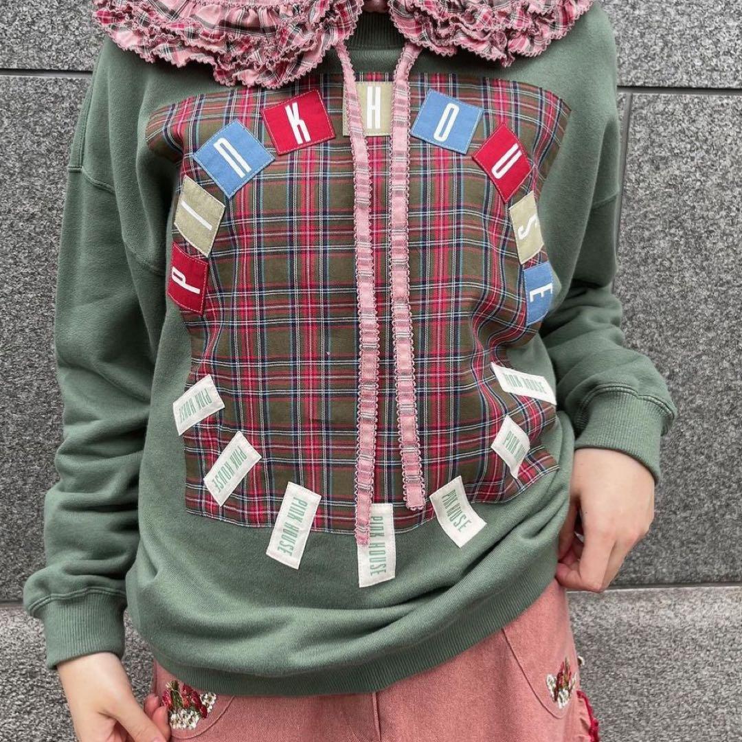 ピンクハウス♡ワッペン付きトレーナー定価22,000円