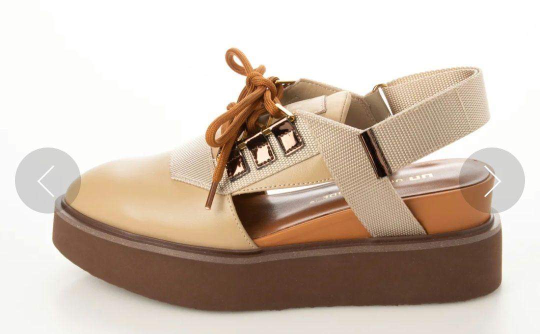 back！UNITED NUDE ユナイテッドヌード　厚底スポーツサンダル