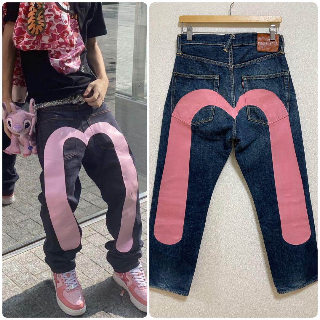 EVISU No.2 2001 32×35 大黒 ビックカモメ 白 ホワイト