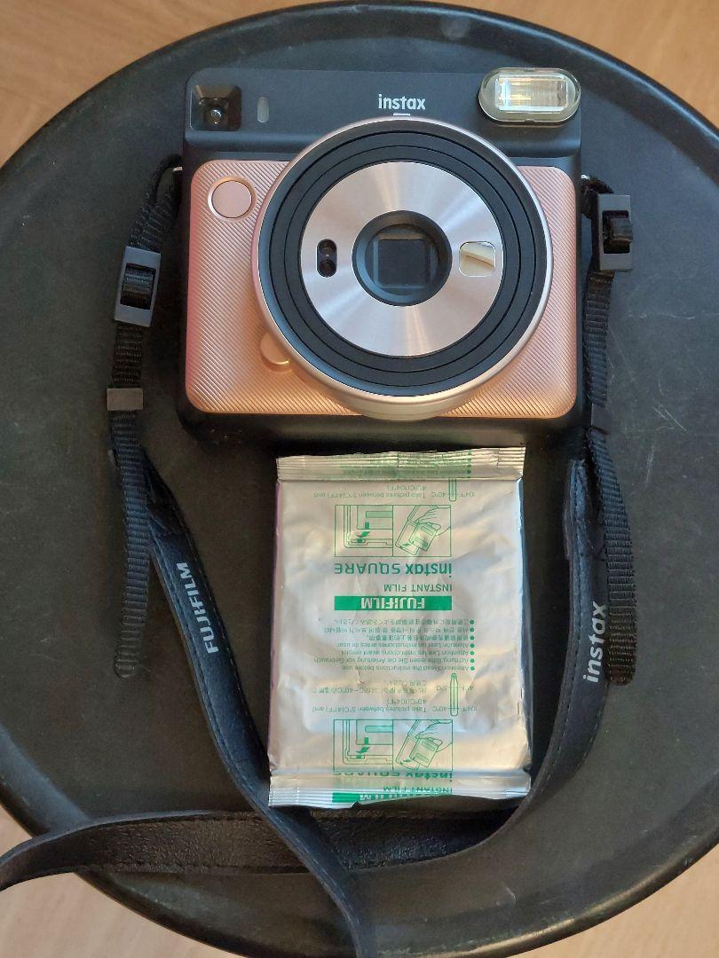 instax SQ6 富士フィルム カラー ブラッシュゴールド
