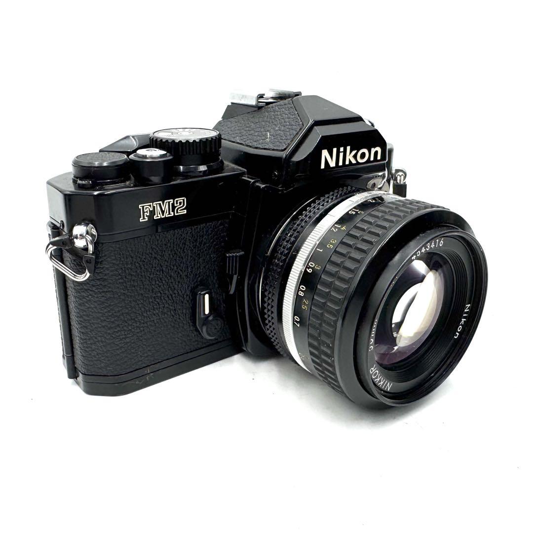 ❁後期型！動作良好❁Nikon New FM2 & Ai 50mm F1.4 - メルカリ