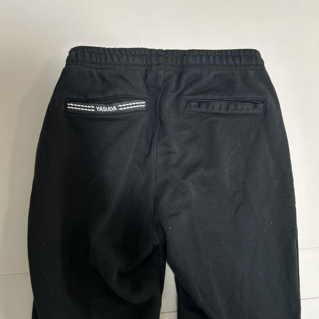 YASUDA スウェットパーカー＆パンツ上下セットアップ 黒 M