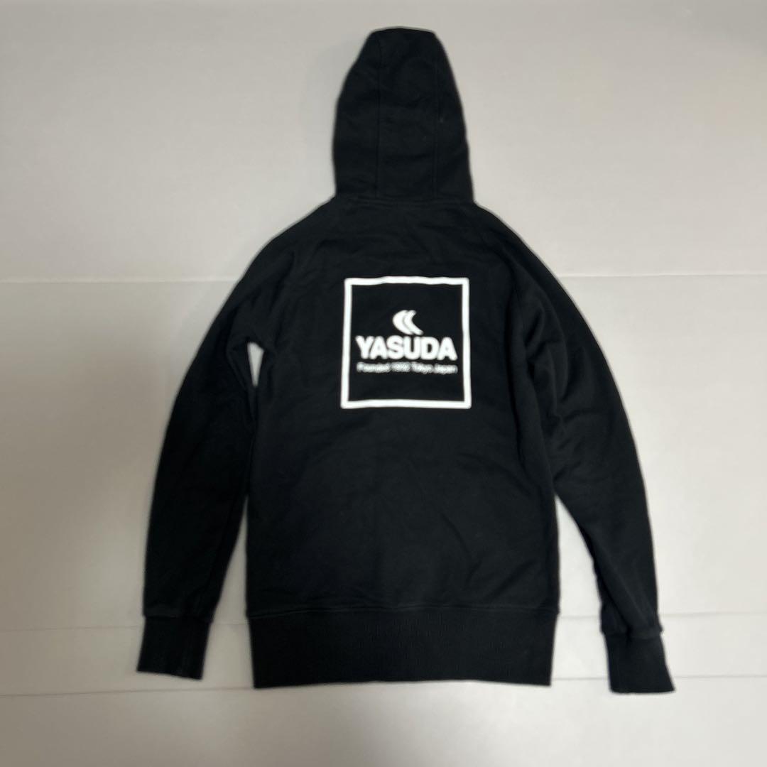 YASUDA スウェットパーカー＆パンツ上下セットアップ 黒 M