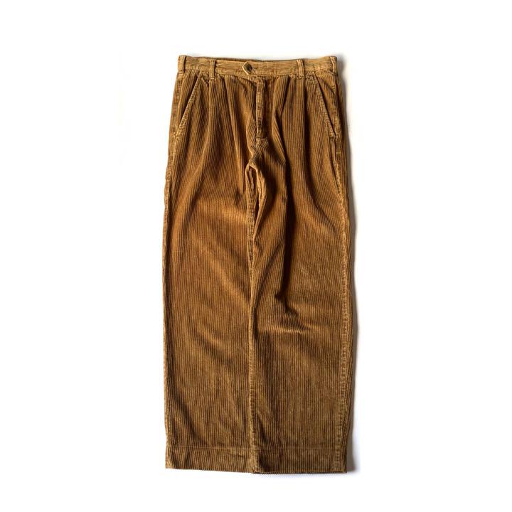 90s 00s Eddie Bauer 太畝 コーデュロイパンツ ツータック