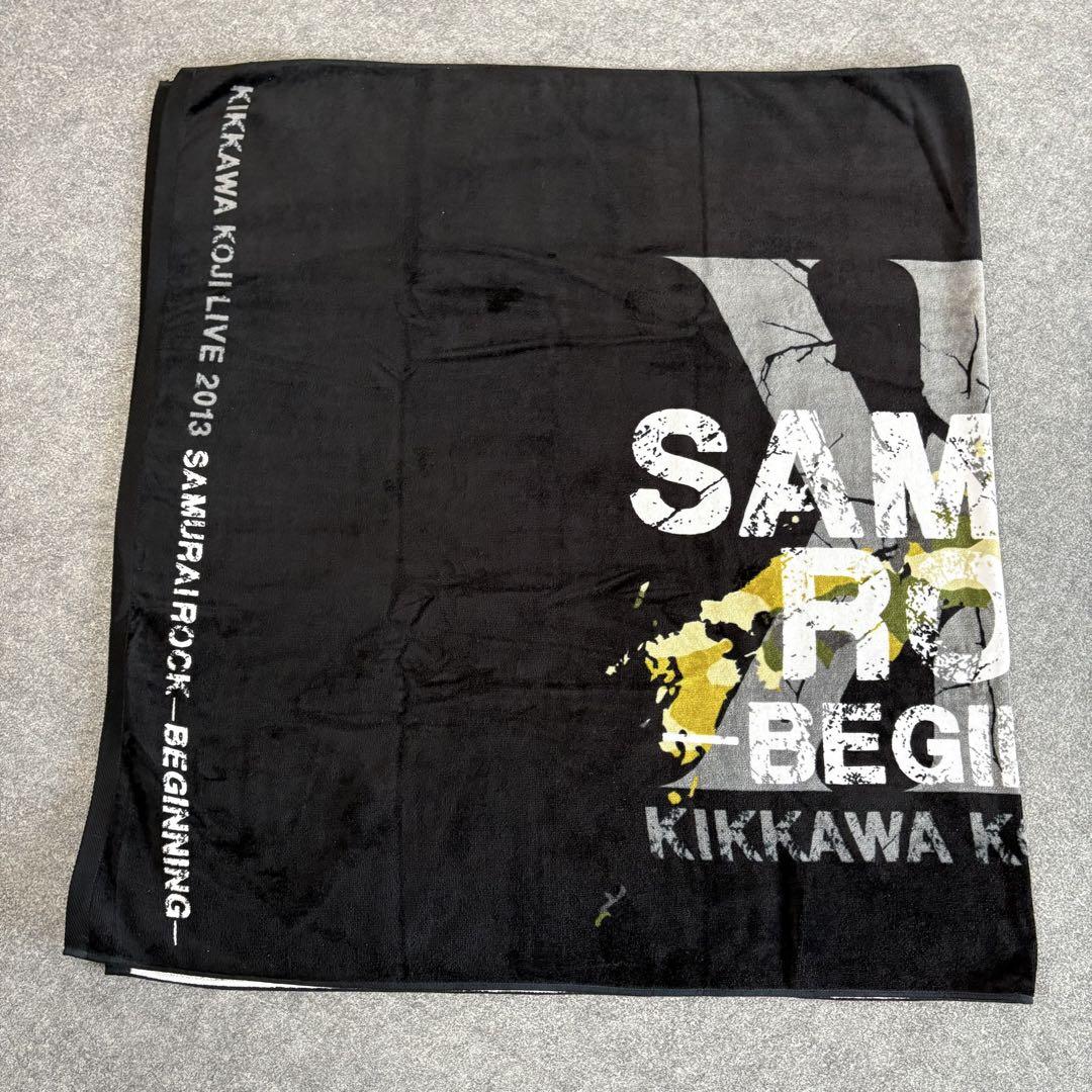 吉川晃司 KIKKAWA KOJI SAMURAI ROCK ビッグタオル - メルカリ