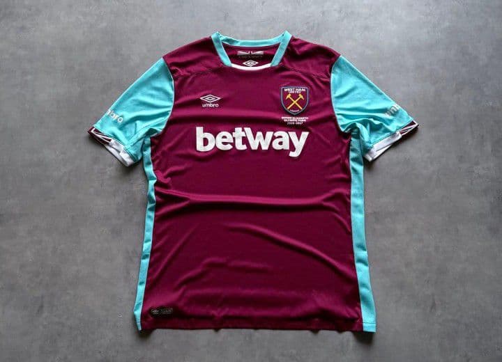 16-17 アンブロ ウェストハム 移転記念モデル ユニフォームXL LL UMBRO