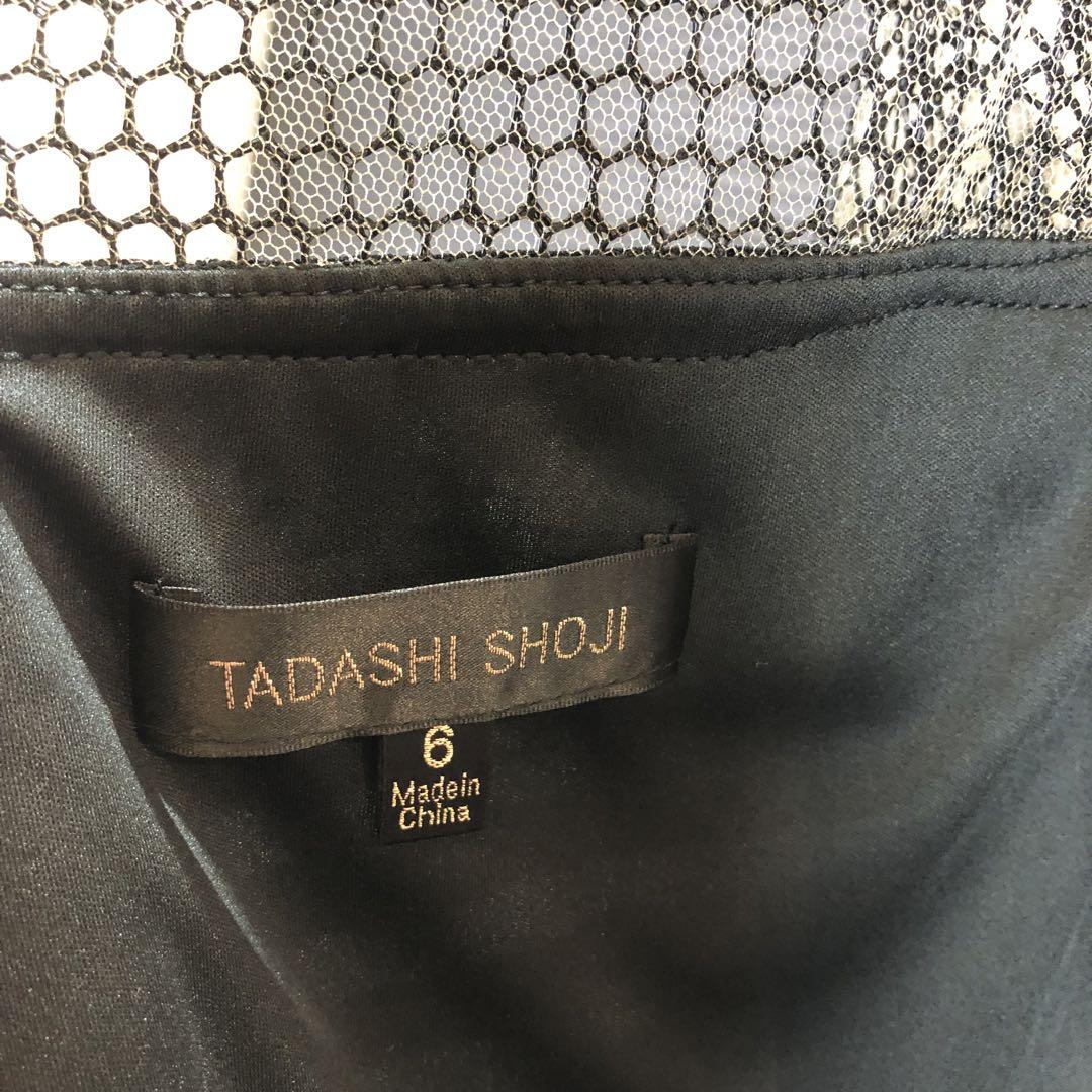 新品☆TADASHI SHOJI サイズ6 ブラック