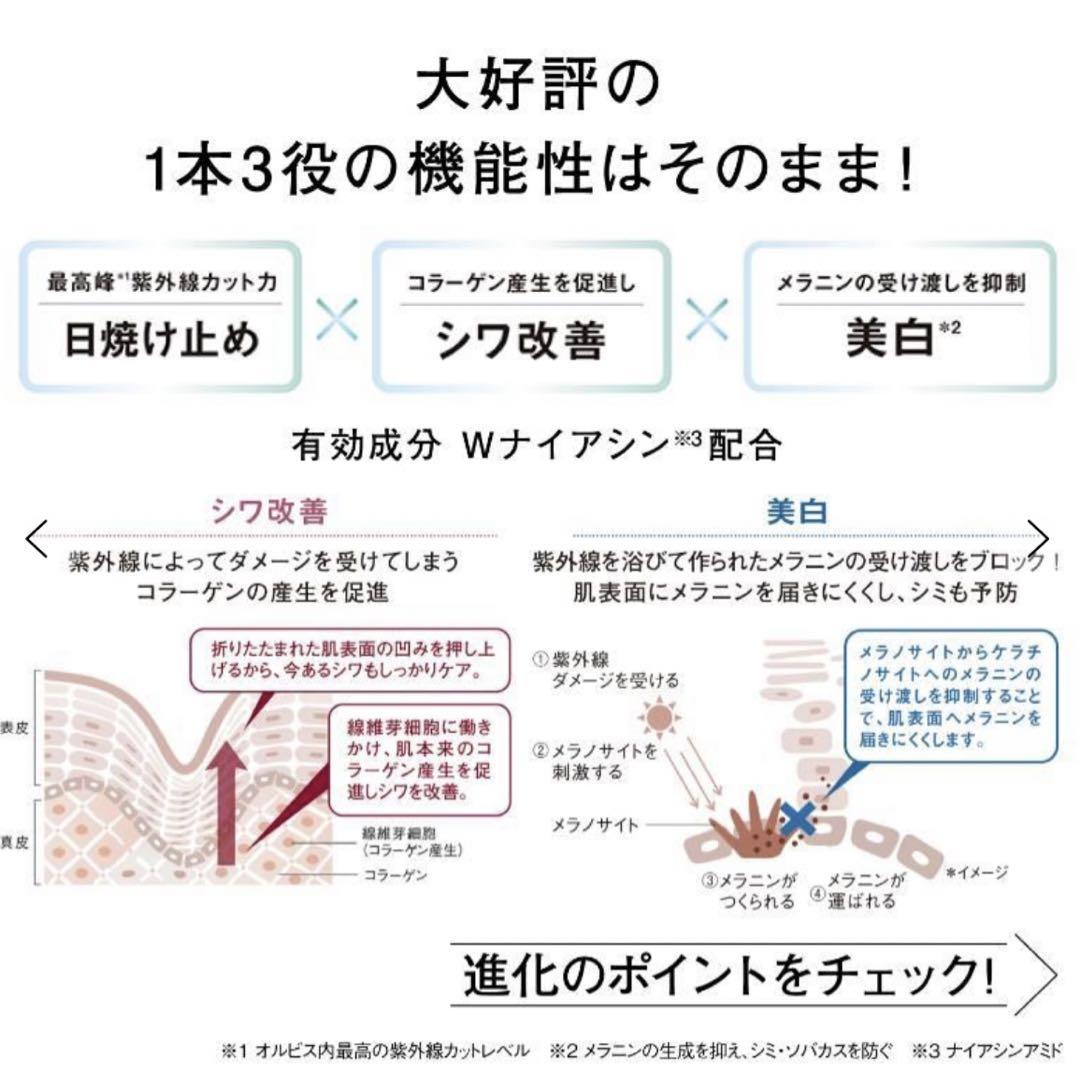 オルビス　リンクル ブライト UV プロテクター ORBIS 50g 試供品付