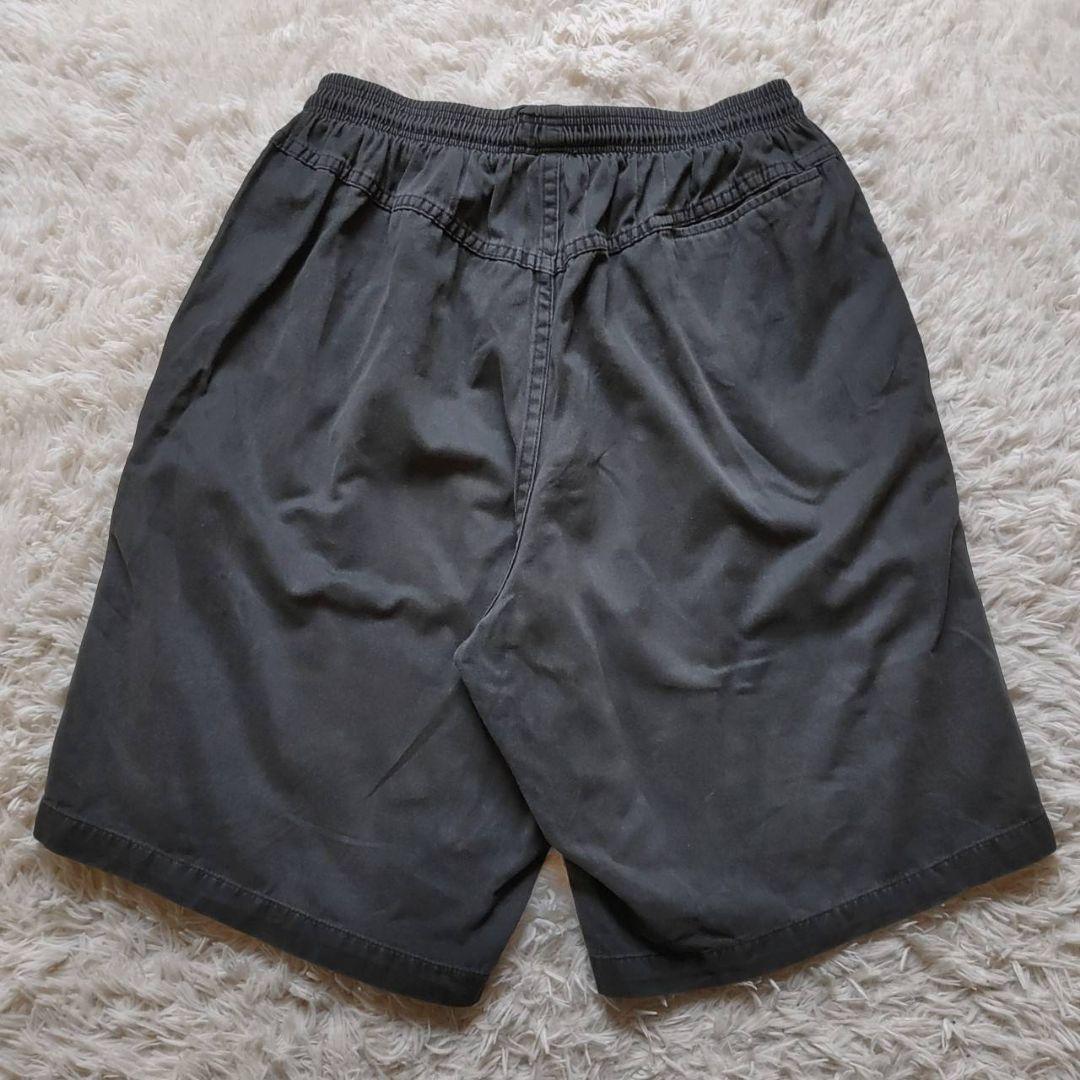 【OLD STUSSY】90s USA製 紺タグ  ロゴ ショートパンツ 短パン