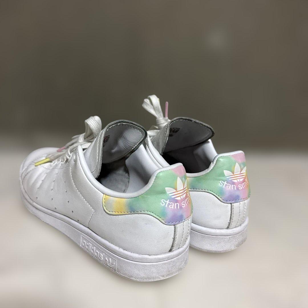 ミント様 レア】adidas Stan Smith FY1296 ホワイト マルチカラー - メルカリ