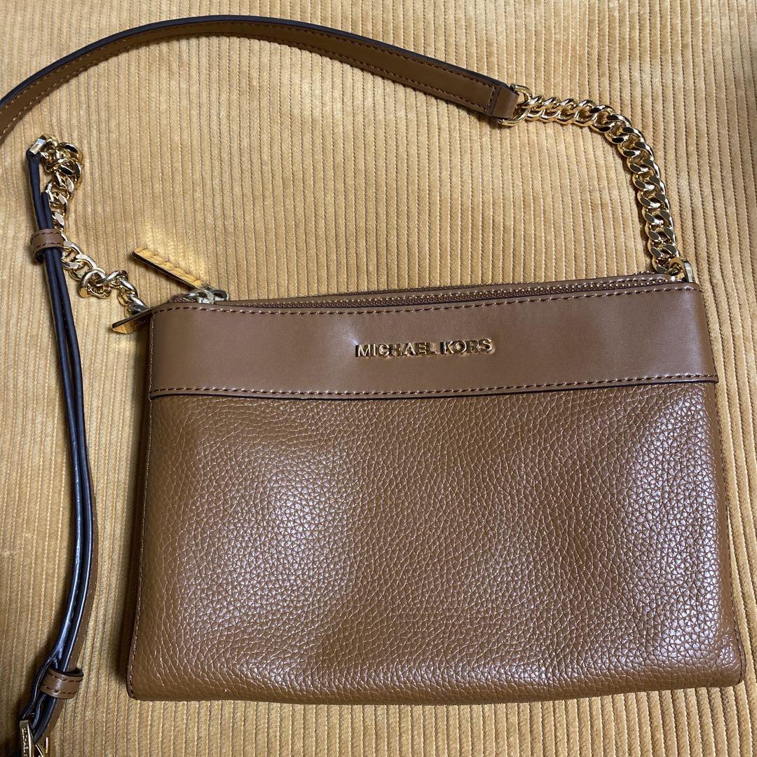 MICHAEL KORS ブラウン ショルダーバッグバッグ