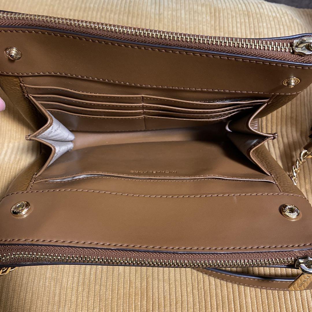 MICHAEL KORS ブラウン ショルダーバッグ