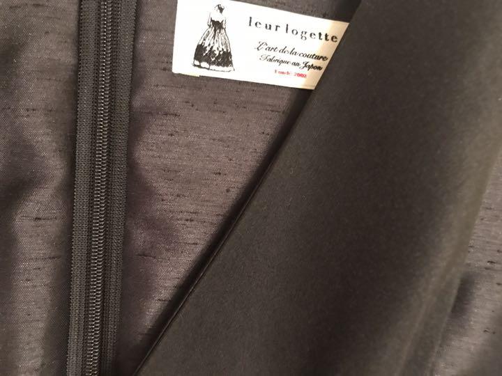 再入荷得価 leur 大人フリルワンピース 黒 SIQAN-m86937804611 logette 大得価豊富な