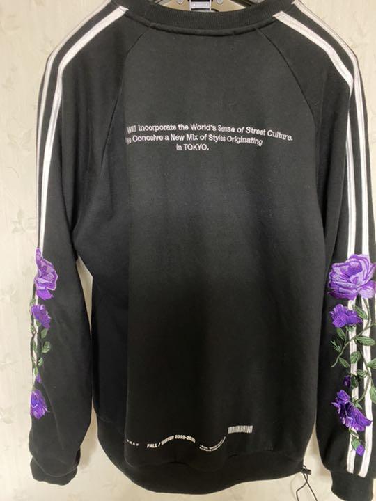 LEGENDA レジェンダ 紫薔薇 刺繍 名古屋限定カラー スウェット(¥14,000) - メルカリ スマホでかんたん フリマアプリ