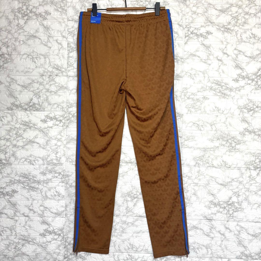 新品　アディダス モノグラム　総柄　L 70s SST トラック　パンツ 茶色
