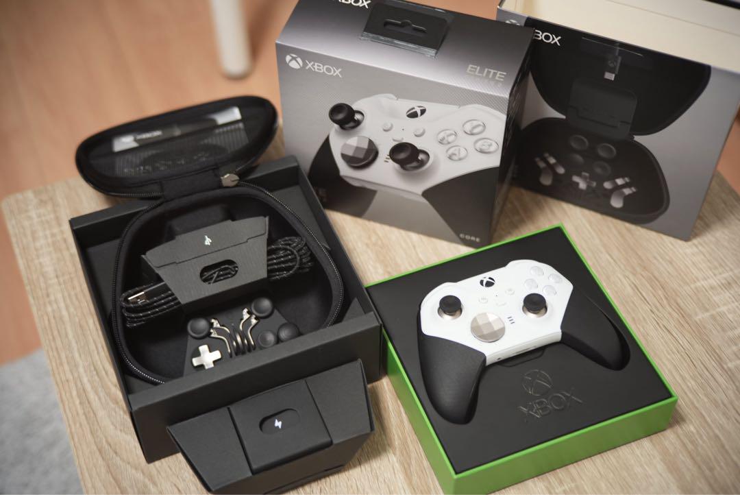 【美品】Xbox Elite2 ホワイト + コンプリート コンポーネントパック