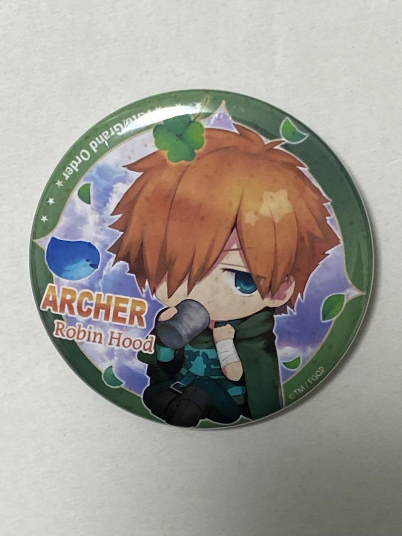 fgo ガチャメイト　セット　ロビンフッド FGO ロビンフッド きゃらとりあ 缶バッジ - メルカリ