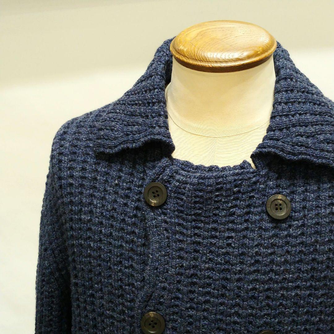 Robes&Confections 別注 ラムズウール ワッフル ニットコート