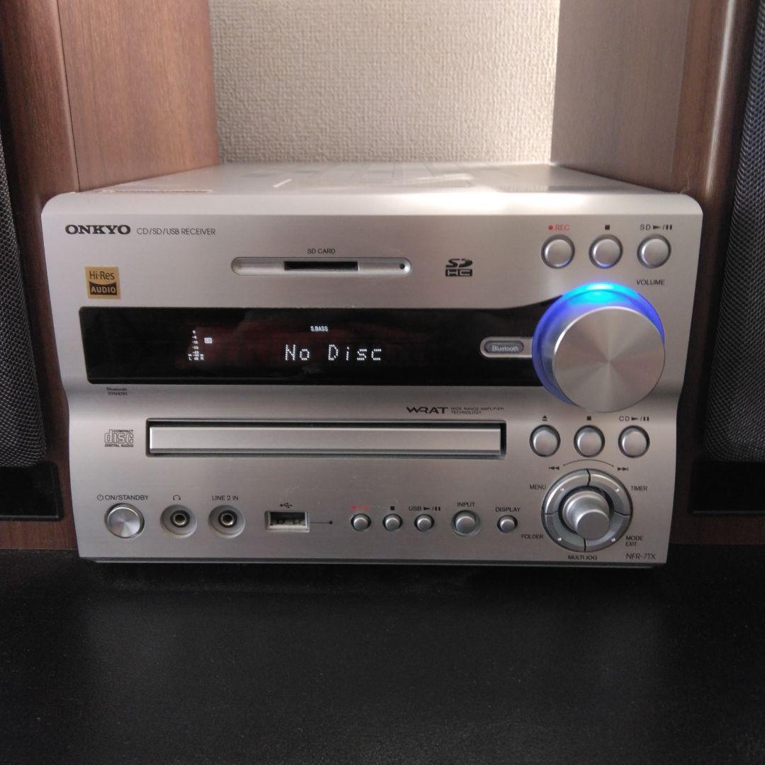 【オープニング 大放出セール】 ジャンク品】ONKYO CDコンポ X-NFR7TX（D）オンキヨー - メルカリ ラジオ・コンポ