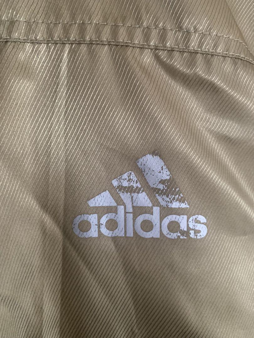 adidas オリーブグリーン ベンチコート