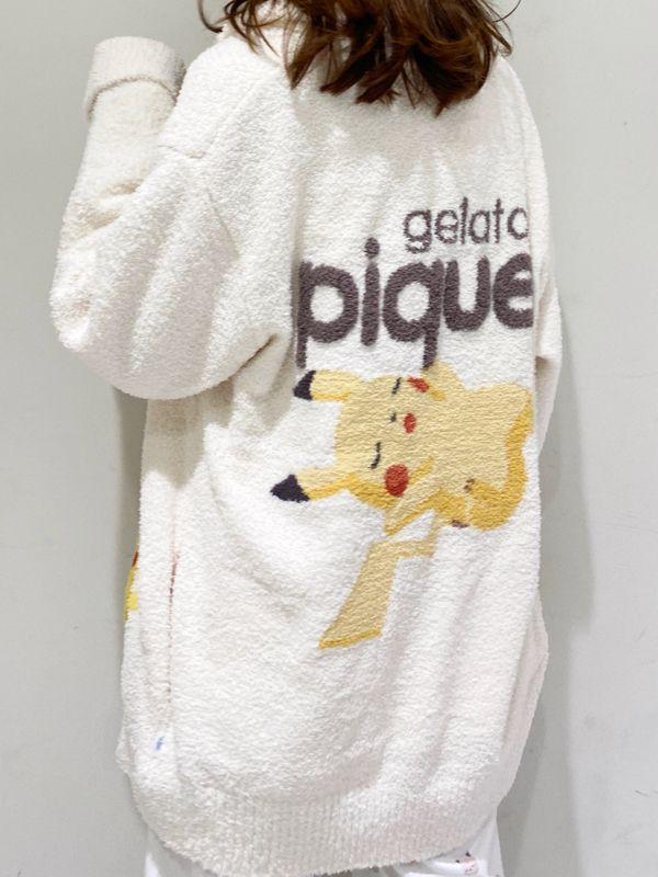 ジェラートピケ gelatopique ポケモン ピカチュウ カーディガン