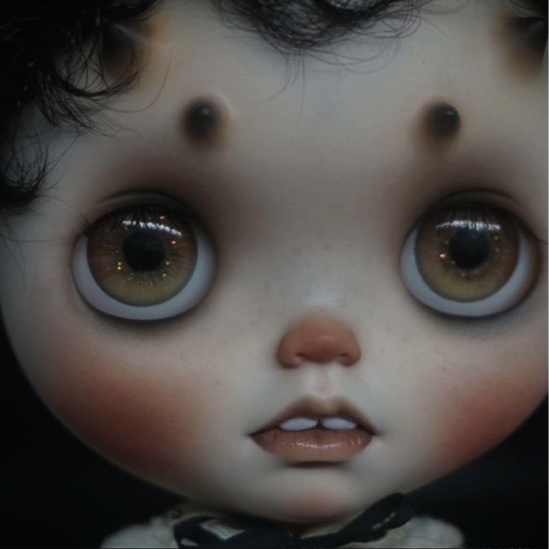 個性　男の子　角 カスタムブライス　カスタムドール フルセット　海外作家様