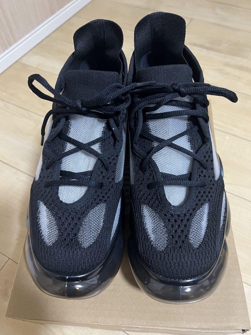 国内発送■grounds■MOOPIE KNIT ON KNIT MOOPIE KNIT PUMPS - BLACK / BLACK (ムーピー ニットパンプス