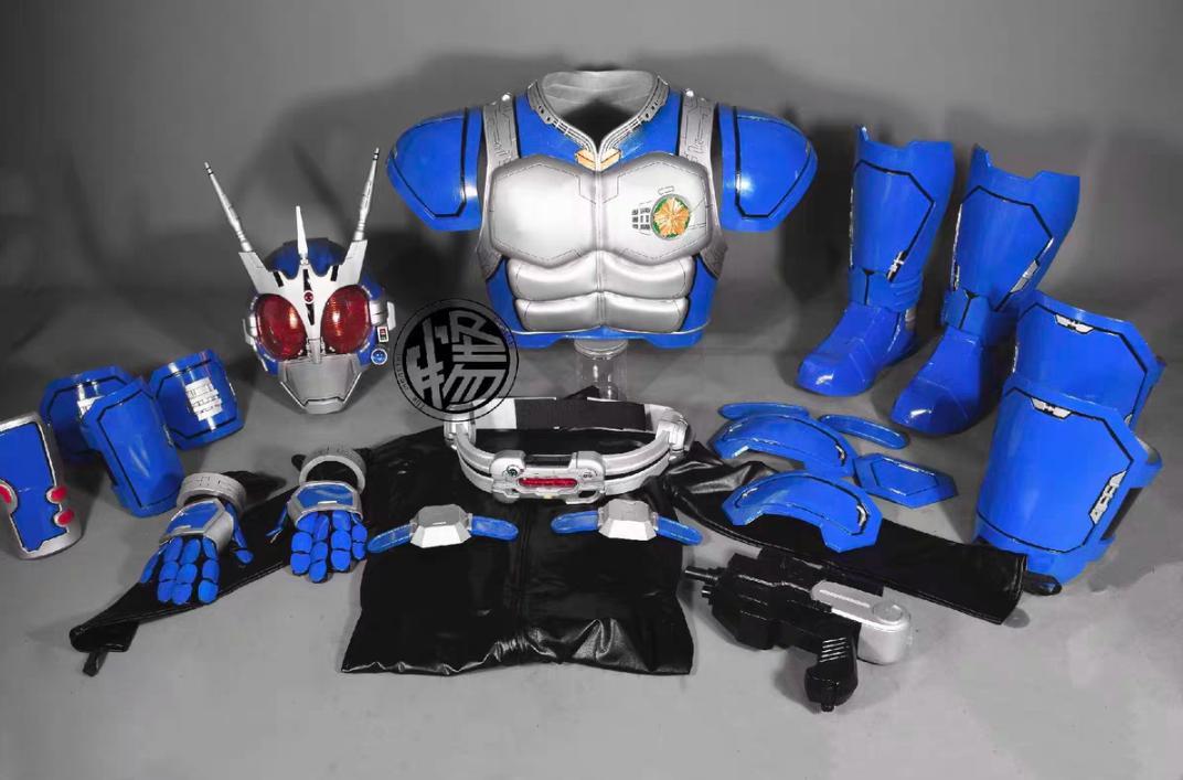 【塗装完成品・フルセット】仮面ライダーG3 コスプレ用スーツ一式／アーマー付き