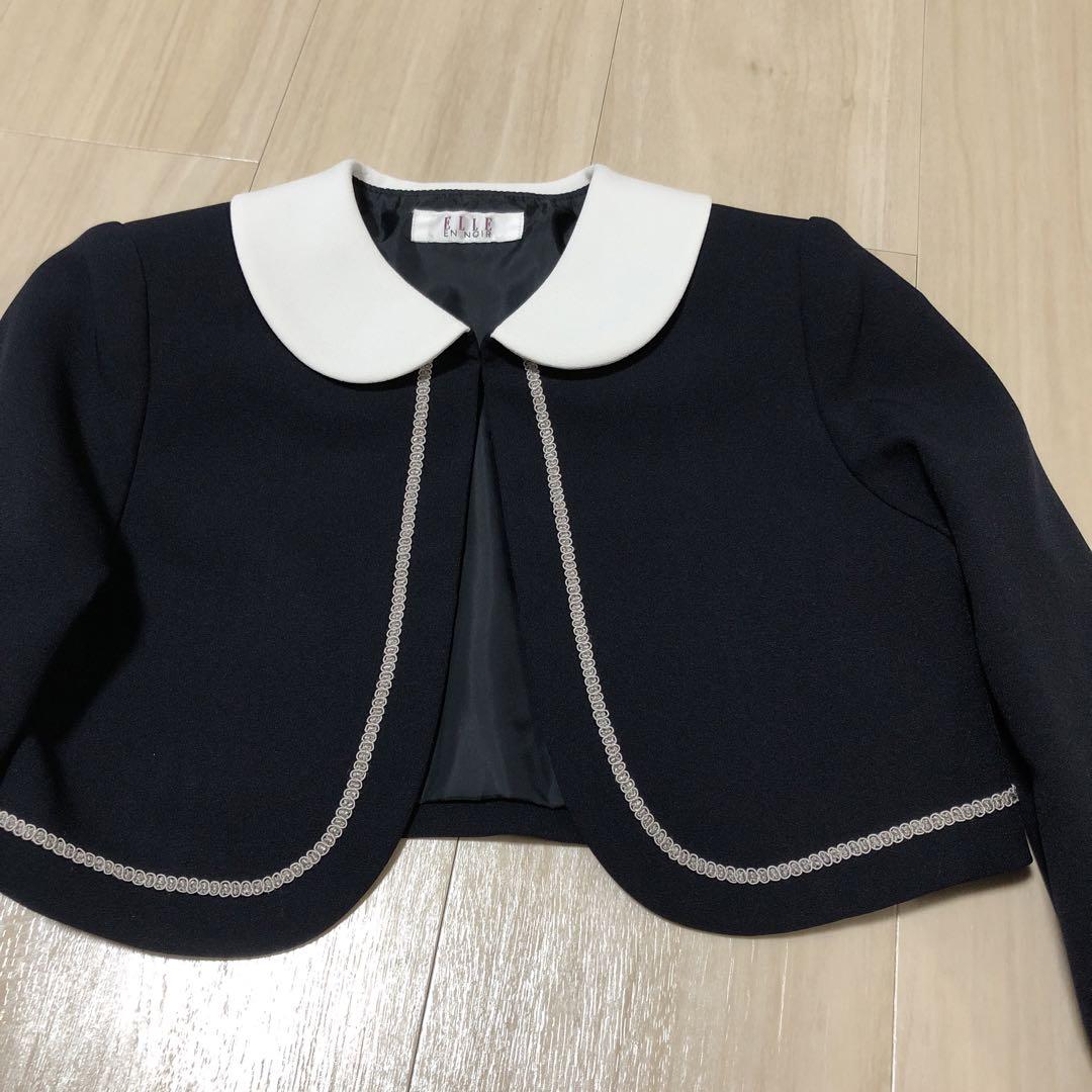 美品　ELLE EN NOIR 　サイズ130 卒園入学　 フォーマルワンピース