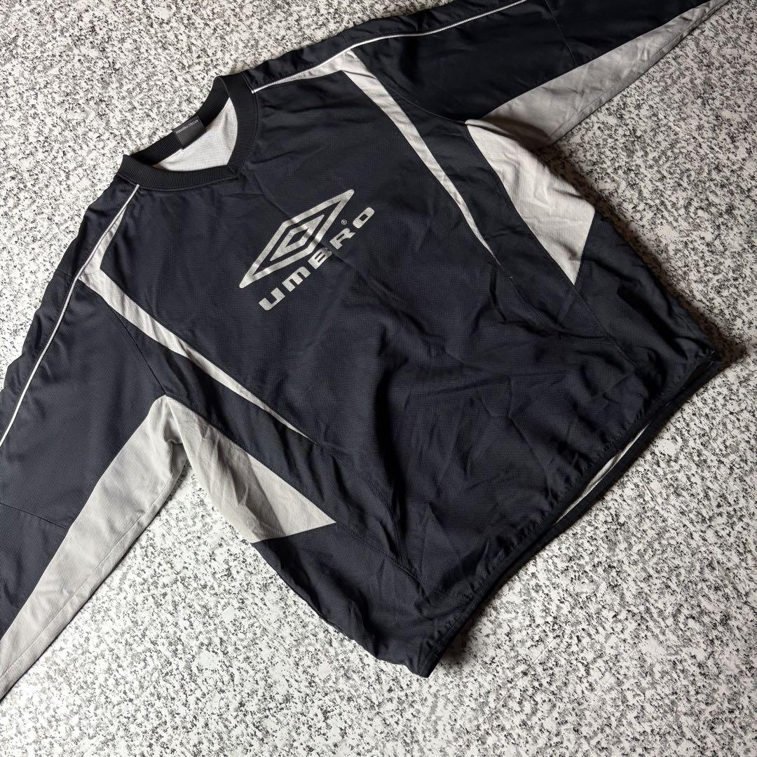 １着でも送料無料 グッドレギュラー】UMBRO メッシュ ナイロンピステ ビッグロゴ ウェア