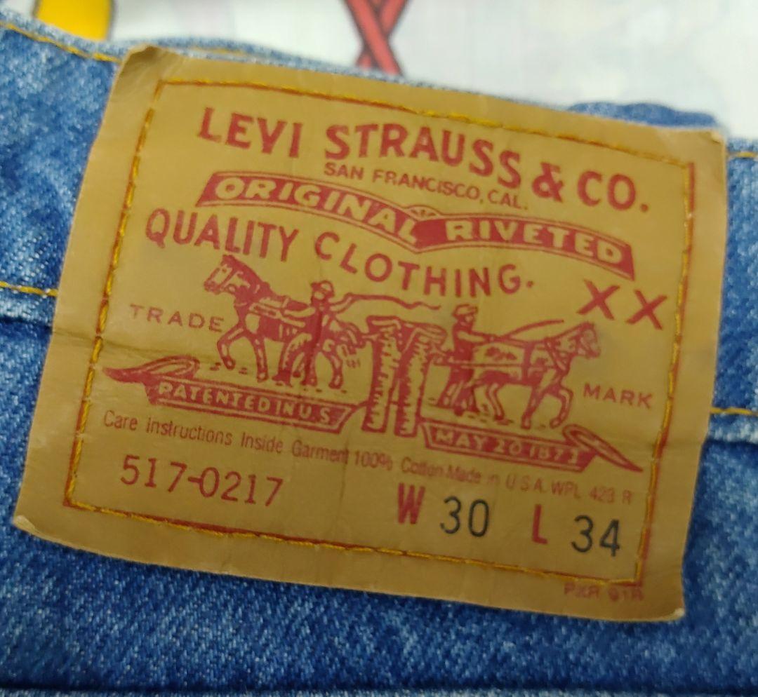 W30★Levi's 517-0217 92年 / USA製・美U ブーツカット