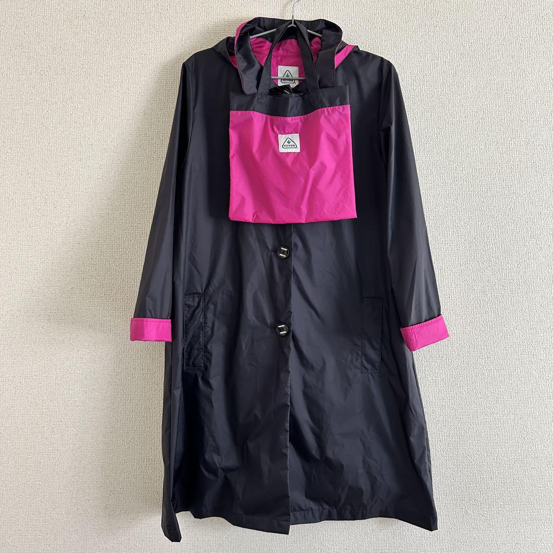 【美品】フルトン FULTON レインコート撥水 カラーコート ローズピンク