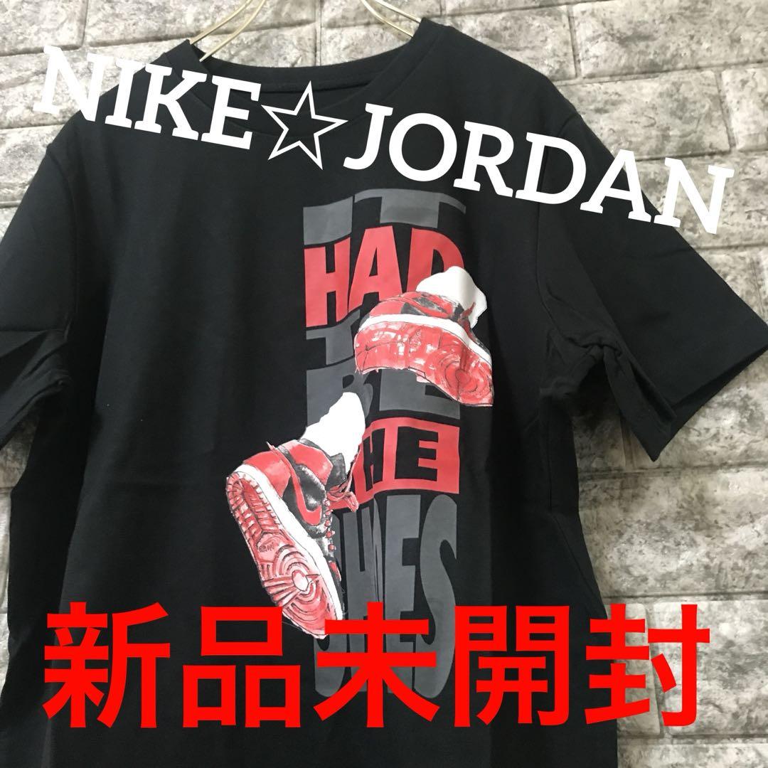 ナイキ☆ジョーダン☆BRED☆Tシャツ☆メンズ　M 新品タグ付きトップス