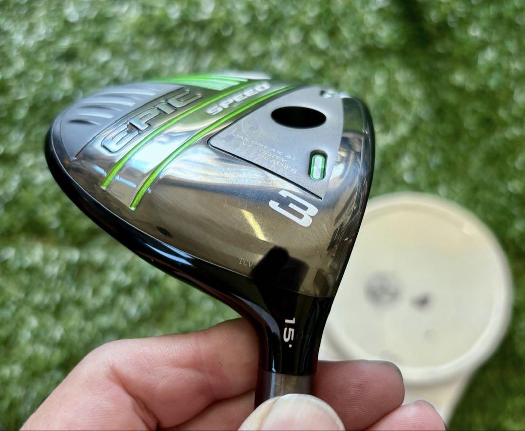 Callaway EPIC SPEED 3 ウッド15度　美品 Amazon.com : Callaway Epic Speed 3 Wood (Left-Handed, iM10