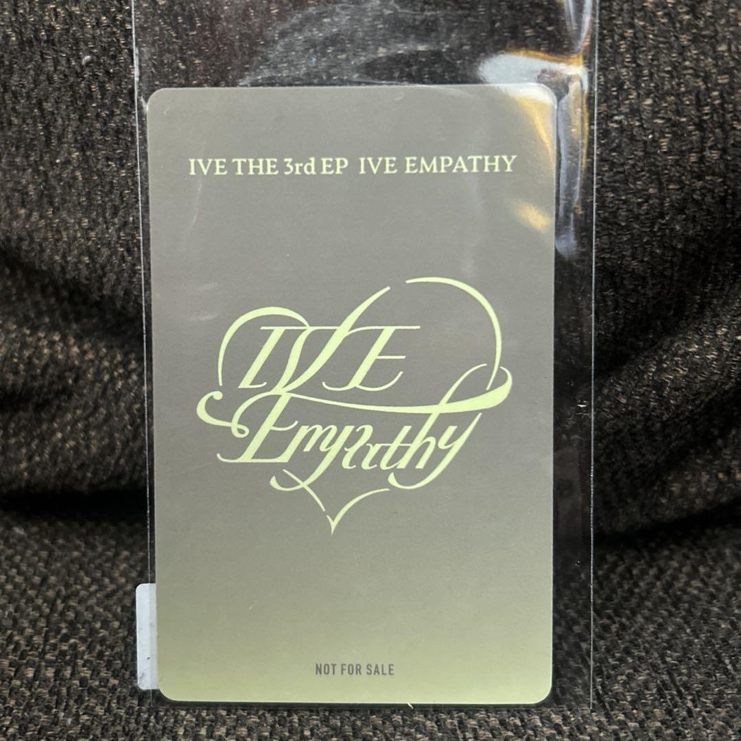 IVE EMPATHY トレカ　Sonymusic ソニミュ　ウォニョン