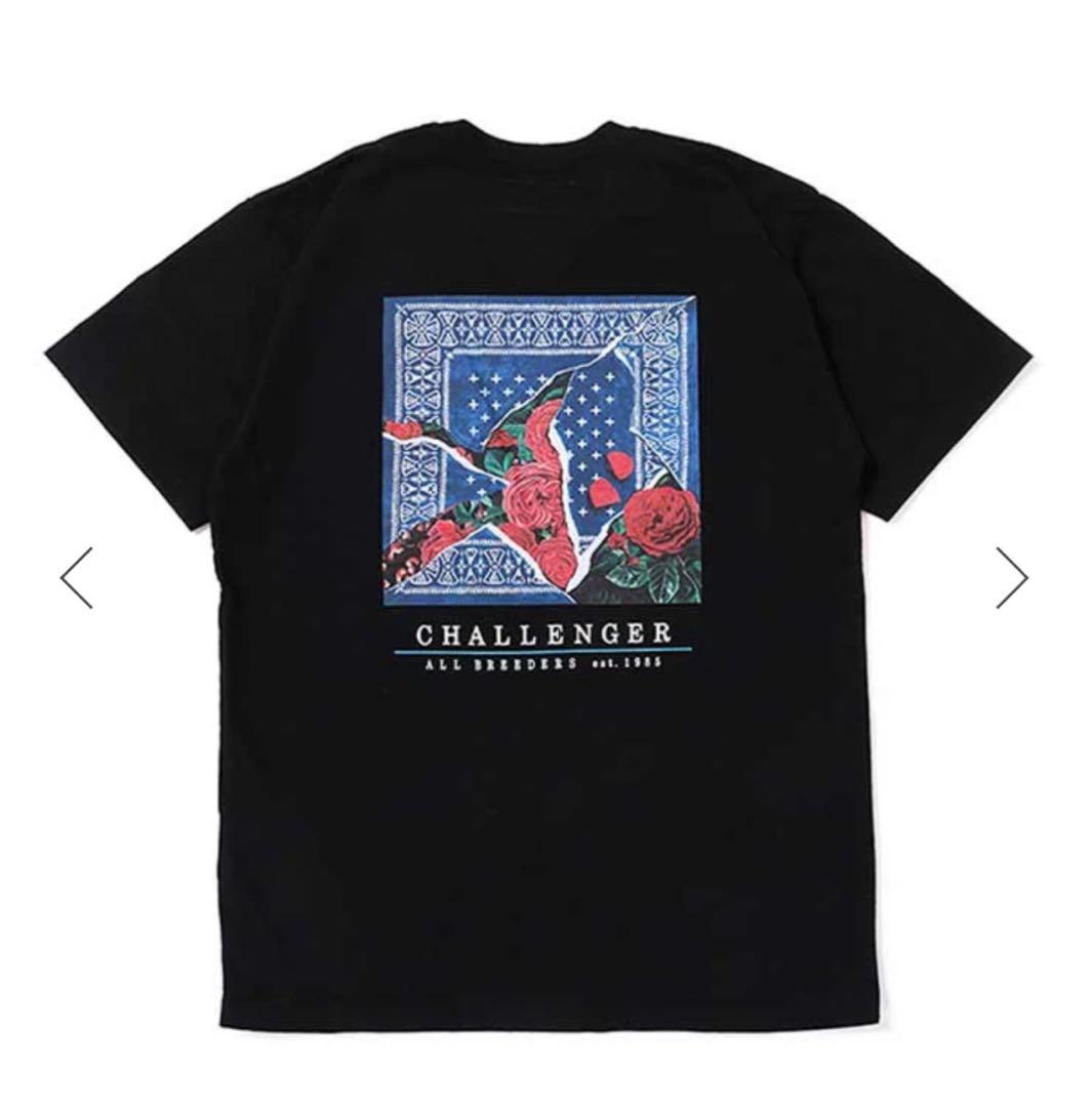 チャレンジャー　ROSE BANDANA TEE