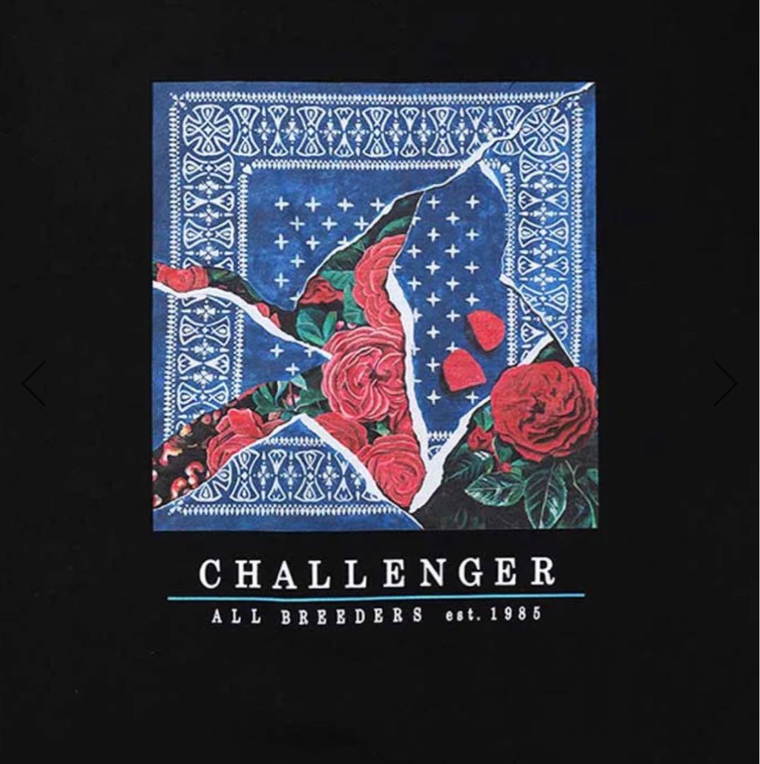 チャレンジャー　ROSE BANDANA TEE