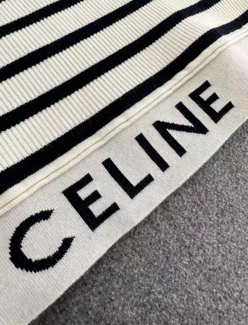 CELINE セリーヌ ボーダー アスリート ブラ タンクトップ
