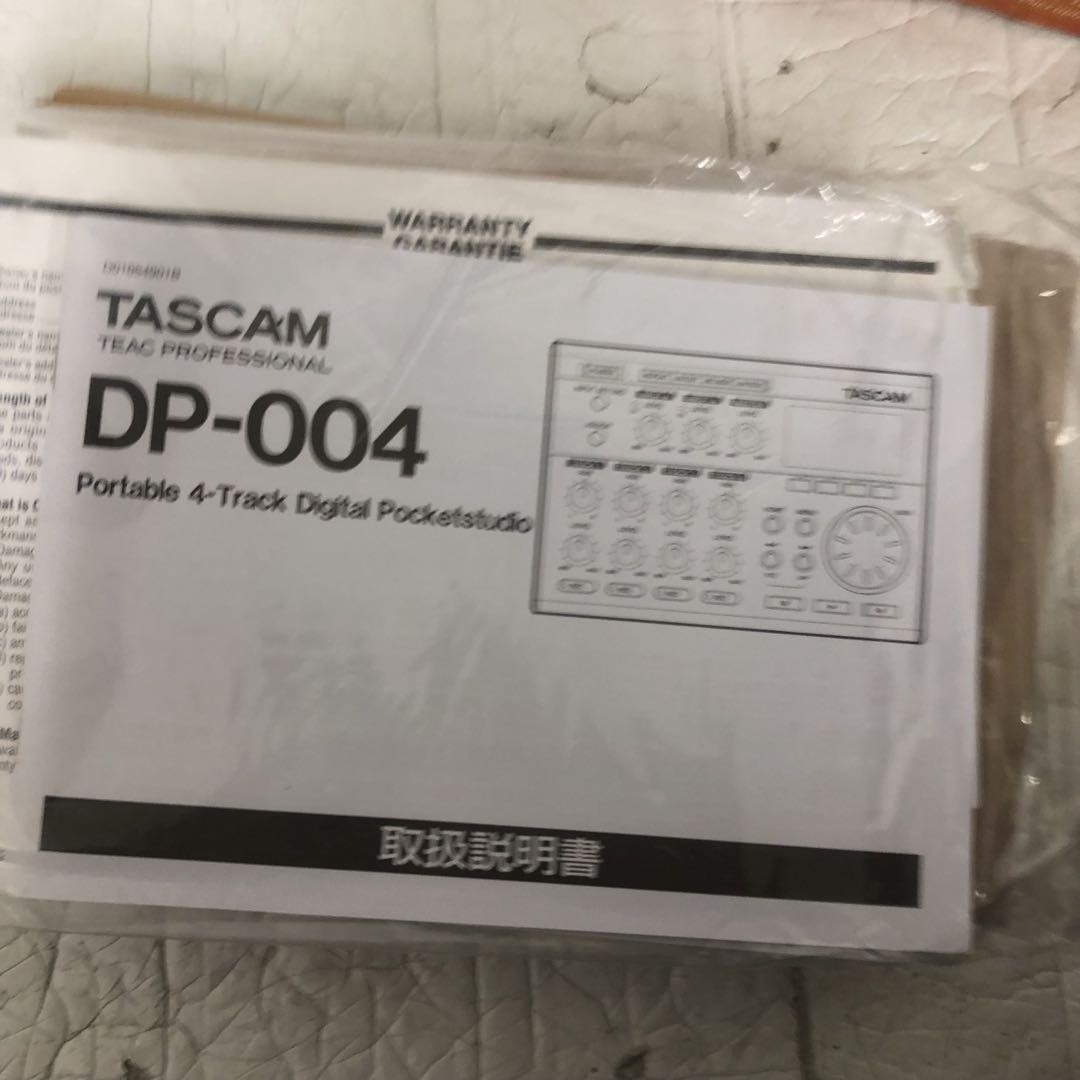 【美品】TASCAM コンパクトMTR DP-004