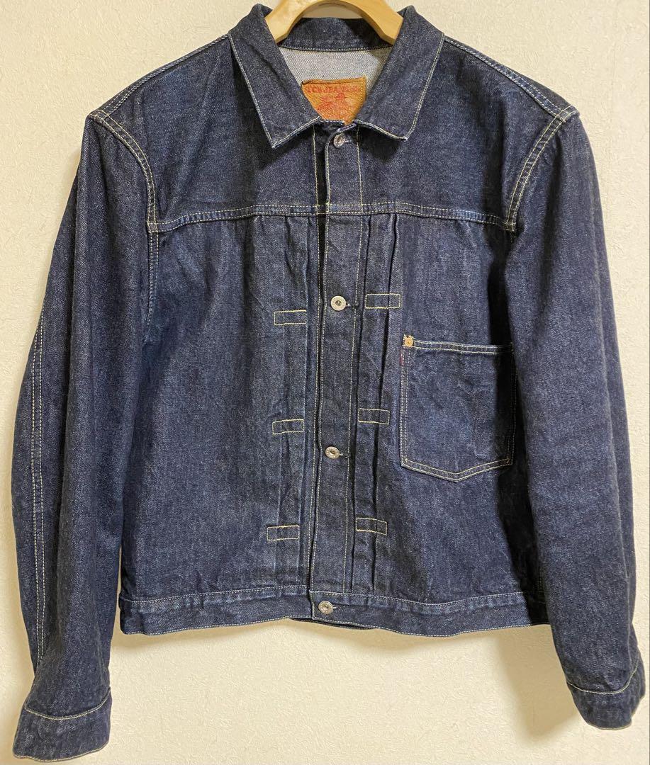 TCB JEANS S40's 大戦デニムジャケット 48サイズ Tバック 美品