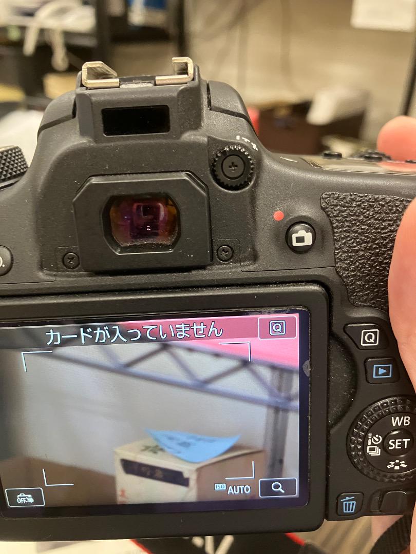 山*田様 CANON キャノン カメラ EOS8000D（W） 稼働品 一式 レ