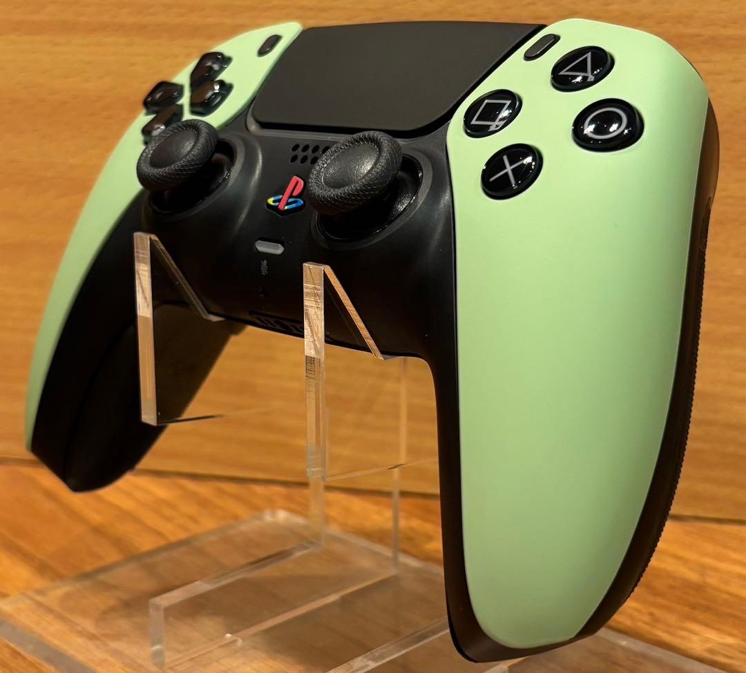 PS5 DualSense カスタム コントローラー ライムグリーン・ブラック