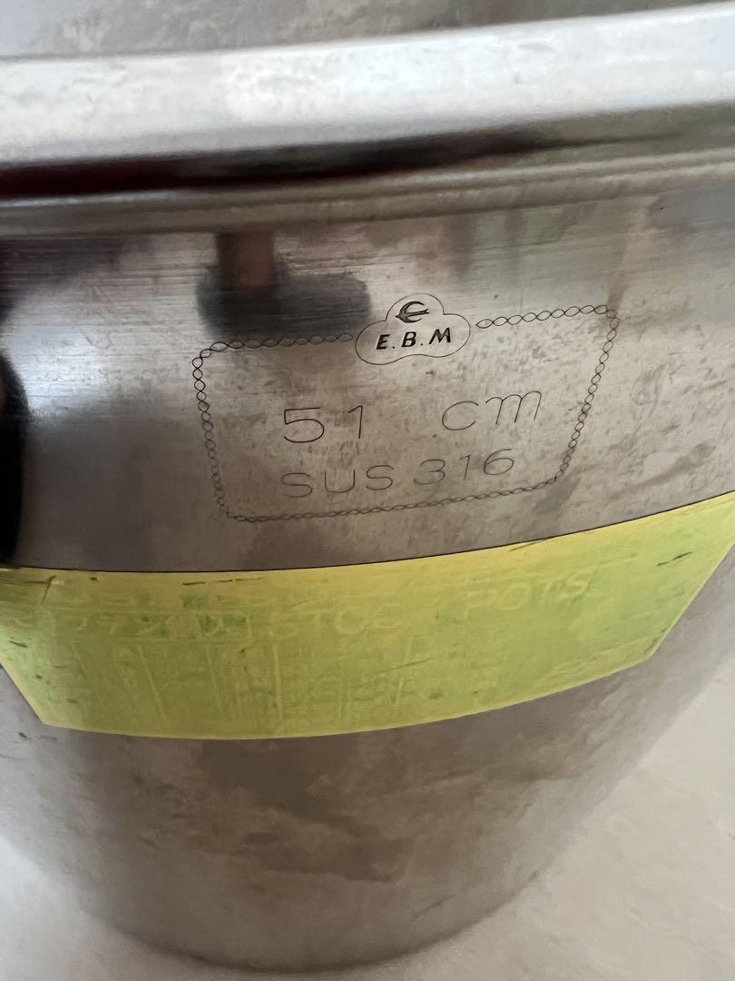 寸胴鍋 51cm SUS 316