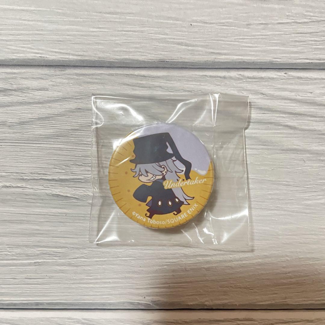 葬儀屋 アンダーテイカー 缶バッジ 黒執事 ビタラビ カフェ マルイ 枢やな 葬儀屋 アンダーテイカー 缶バッジ 黒執事 ビタラビ カフェ