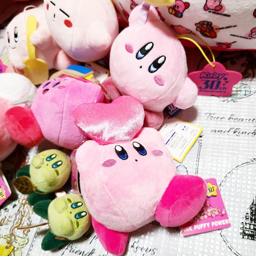 肌触りがいい 星のカービィ まとめ売り ぬいぐるみ おでかけ 30周年 ぬいぐるみ・マスコット