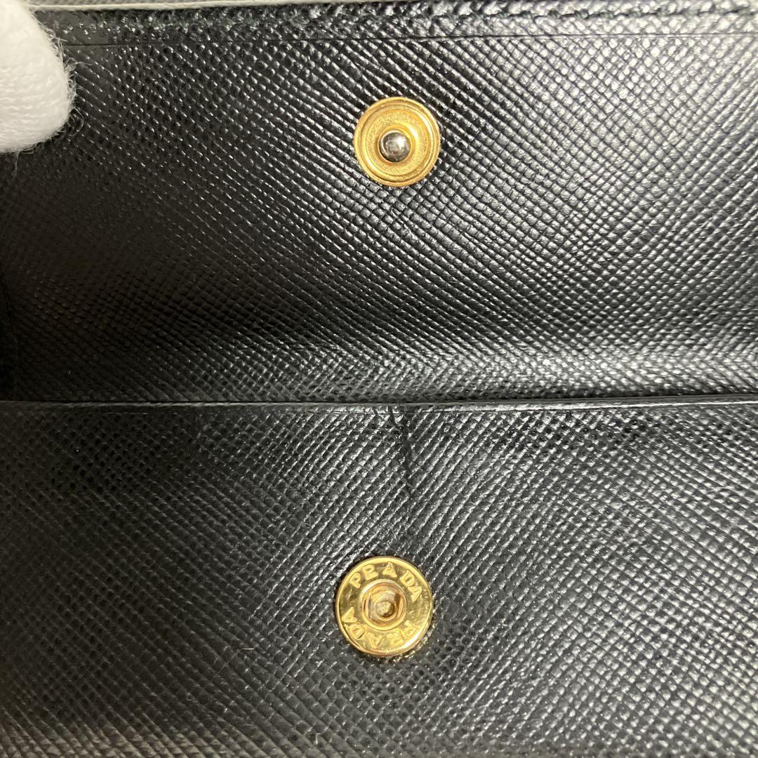 PRADA 三つ折り財布 サフィアーノ