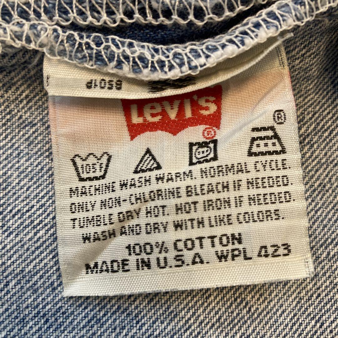 USA製　Levi's501 ボタン裏524 W34