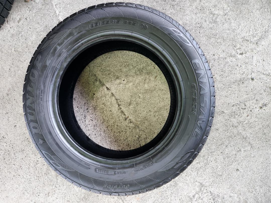 送料込☆2023年製 DUNLOP ダンロップタイヤ 185/65R15 ☆2本