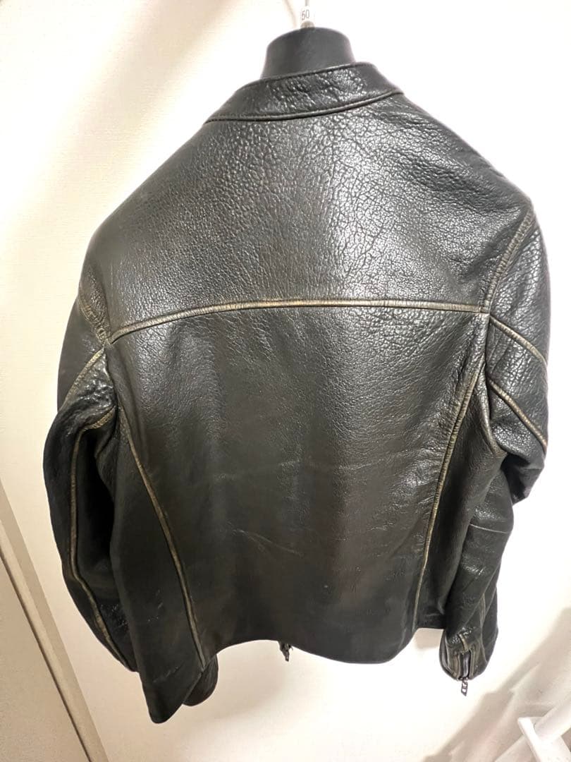 DIESEL L-cobbe ブラウンレザージャケット50サイズ DIESEL L-cobbe ブラウンレザージャケット50サイズ